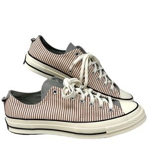 Converse Chuck 70 Crafted Stripe Low Top Canvas Men’s Sneakers A00474C